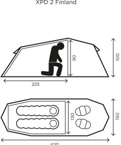 Halti Camping XPD Finland 2 Tent